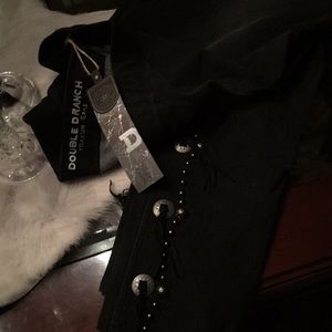 Leggings Double D Ranch, BLACK